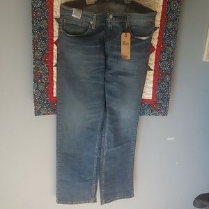 Men's Blue Jeans 559 38x30 Relaxed Straight